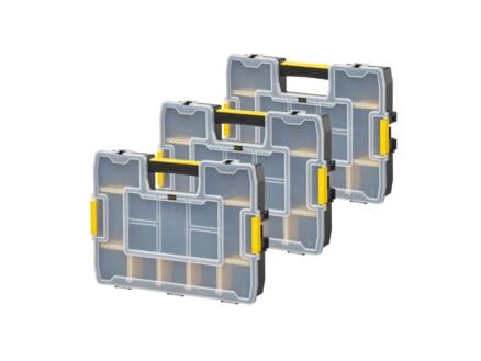 Stanley Sortmaster Junior organizer 29,2x37,5x6,7 cm 3 stuks