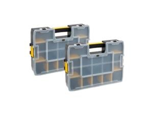 Stanley Sortmaster coffret à compartiments duopack 43x33x9 cm