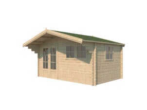 Woodlands Spa houten tuinhuis 445x295x261,3 cm blokhut