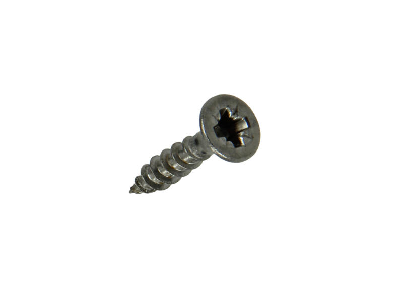16x3 Sam Spaanplaatschroeven PZ2 16x3,5 mm inox 24 stuks | Hubo