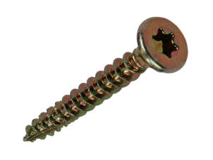 Mack Spaanplaatschroeven TX20 30x4 mm geelverzinkt 200 stuks