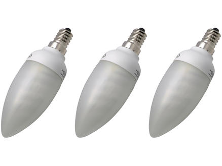 Prolight Spaarlamp E14 7W kaars 3 stuks 1