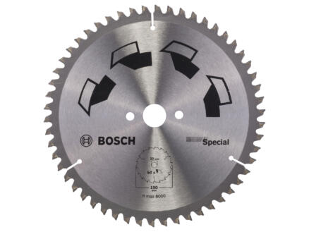 Bosch Special cirkelzaagblad 190mm 54T hout 1