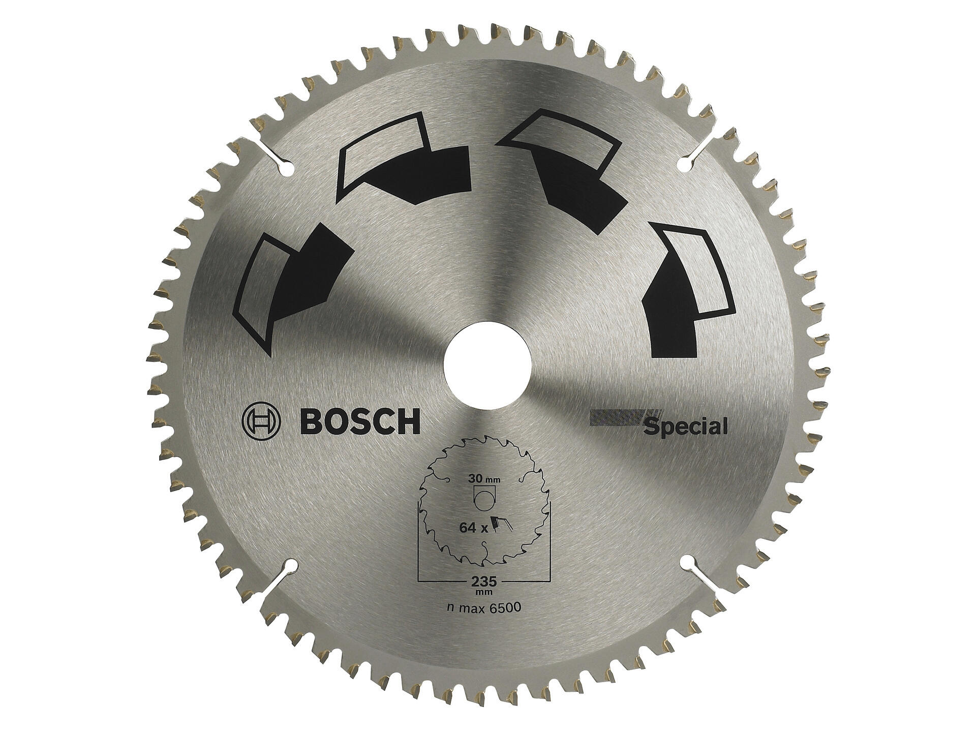 Bosch Special cirkelzaagblad 235mm 64T hout