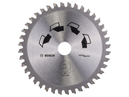Bosch Special lame de scie circulaire 140mm 40D bois 1