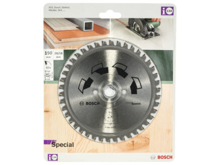 Bosch Special lame de scie circulaire 150mm 42D bois