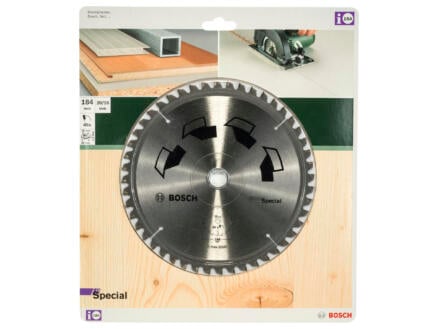 Bosch Special lame de scie circulaire 184mm 48D bois