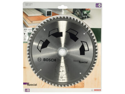Bosch Special lame de scie circulaire 235mm 64D bois