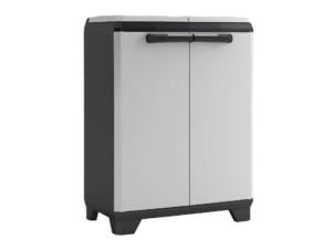 Keter Split premium opbergkast voor afval sorteren 68x92x39 cm