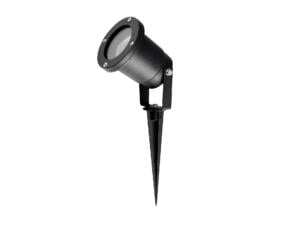 Spot extérieur à piquer LED GU10 5W noir