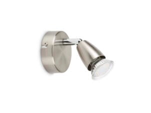 Prolight Spot mural LED GU10 3W nickel