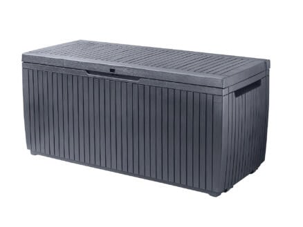 Keter Springwood kussenbox 123x53,5x57 cm grafiet