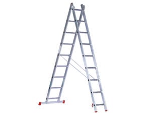 Escalo Stabilo ladder met stabilisator 2x9 sporten