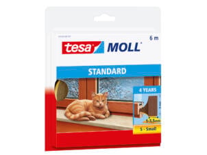 Tesa Standard bourrelet PVC 6m 0,9cm brun