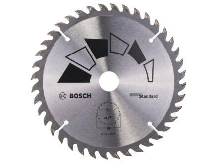 Bosch Standard cirkelzaagblad 160mm 40T hout 1