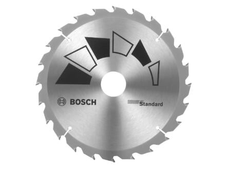Bosch Standard cirkelzaagblad 190x30 mm 24T hout 1