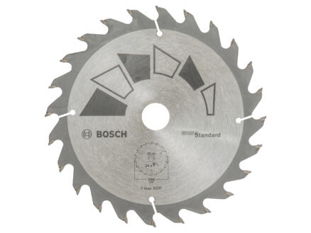 Bosch Standard lame de scie circulaire 160mm 24D bois 1