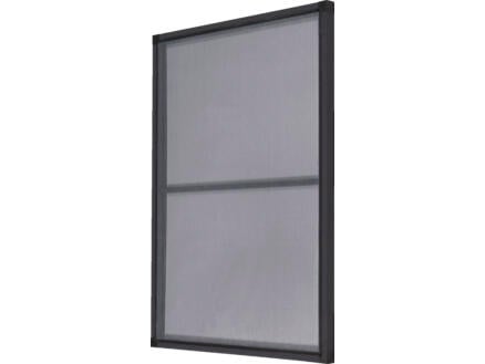 CanDo Standard moustiquaire de fenêtre 100x120 cm anthracite 1