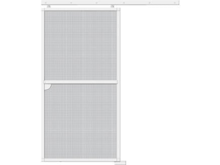 CanDo Standard porte moustiquaire coulissante 120x240 cm blanc 1