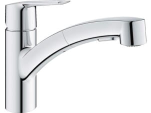 GROHE Start Keukenmengkraan met uittrekbare uitloop chroom