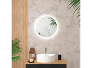 Aurlane Start miroir + LED rond 50cm
