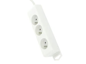 Profile Stekkerdoos 3x met kabel 5m wit
