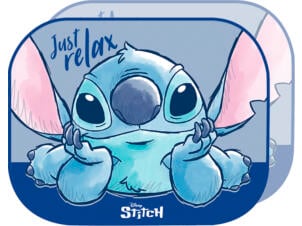 Disney Stitch Pop-Up zonnescherm 44x35 cm 2 stuks