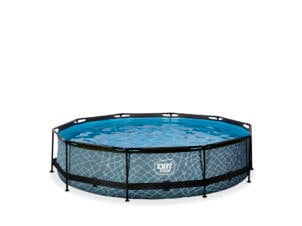 Exit Toys Stone piscine 360x76 cm + pompe filtrante