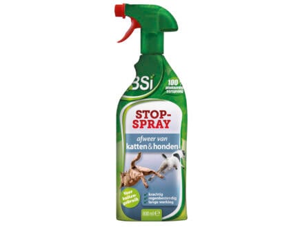 BSI Stop-Spray afweermiddel katten en honden 800ml 1