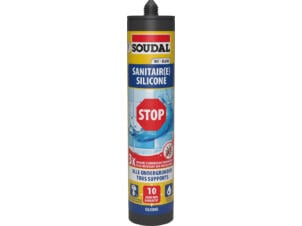 Soudal Stop siliconenkit sanitair 290ml wit