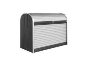 Biohort StoreMax 160 rangement extérieur 163x78x120 cm gris foncé métallique