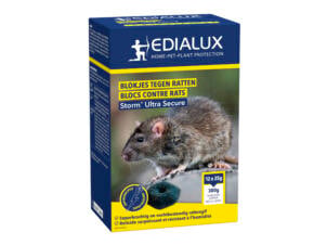 Edialux Storm Ultra Secure blocs contre rats 12x25 g