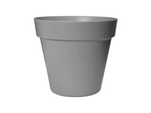 Straight bloempot 30cm grijs