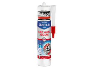 Rubson Stralend Sanitair Pure White Hygiene siliconenkit 280ml wit
