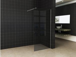 Aquatrends Style paroi de douche 140x200 cm verre fumé