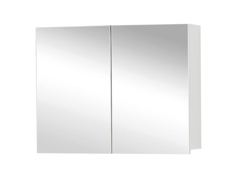 Style spiegelkast 60cm 2 deuren mat wit