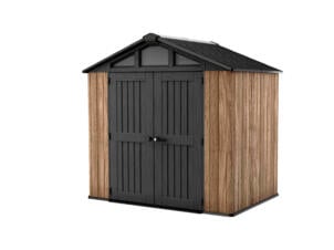 Keter Summit abri de jardin en résine 252x175x241 cm pin