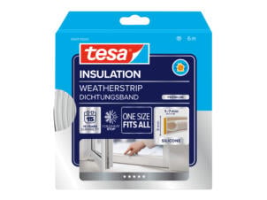 Tesa Super-Flex bourrelet 6m 0,9cm transparent