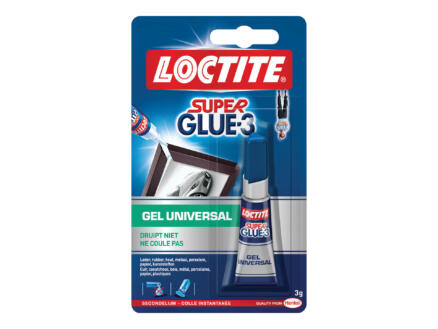 Loctite Super Glue 3 Universal colle instantanée gel 3g 1