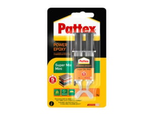 Pattex Super Mix Universal Mini époxy colle bi-composant 6ml