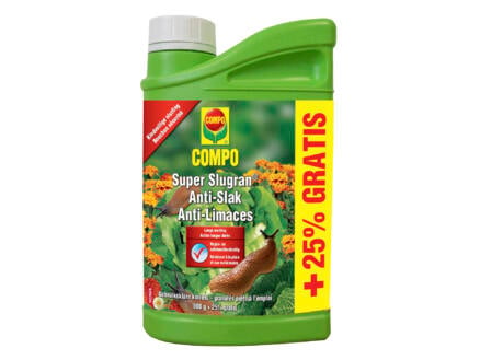 Compo Super Slugran granulés anti-limaces 800g + 25% gratuit 1