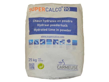 SuperCalco 90 chaux hydratée 25kg 1