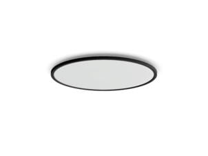Philips SuperSlim plafonnier LED rond 36W dimmable noir