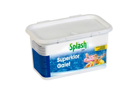 Splash Superklor Galet tablettes de chlore 1kg 1