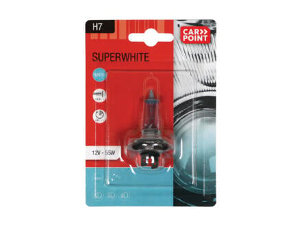 Carpoint Superwhite ampoule H7 12V 55W 1