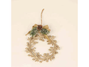 Suspension couronne de Noël