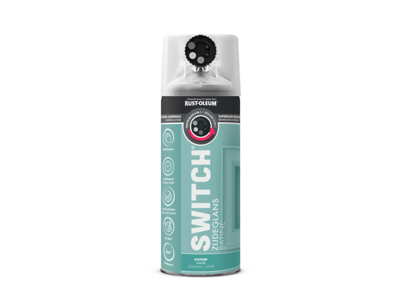 Rust-oleum Switch gletsjer zijdeglns 400ml