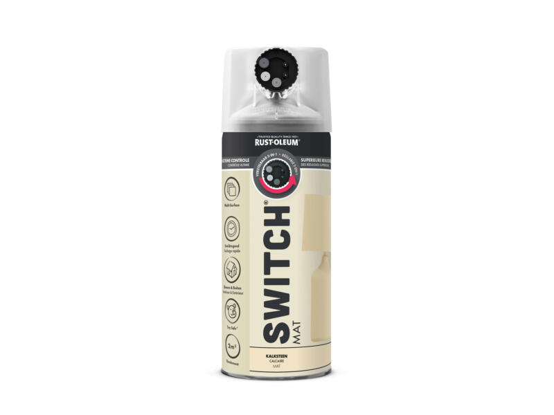 Rust-oleum Switch kalksteen mat 400ml