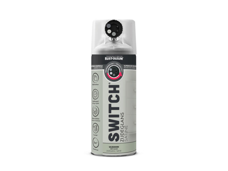 Rust-oleum Switch saliegroen zijdgln 400ml