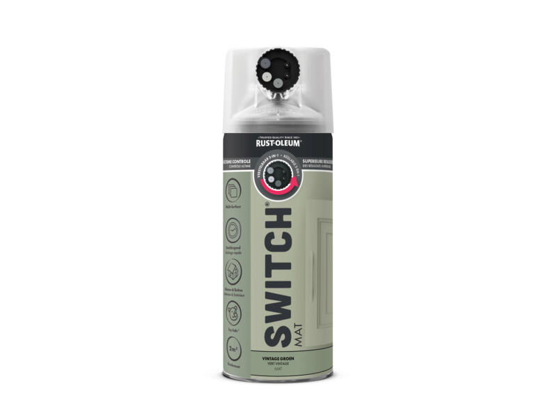 Rust-oleum Switch vintage groen mat 400ml
